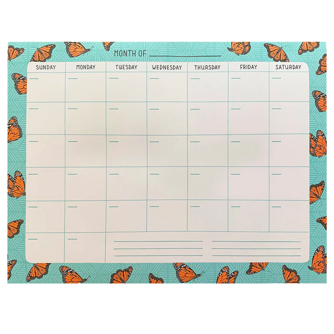 Monarchs Monthly Desk Planner