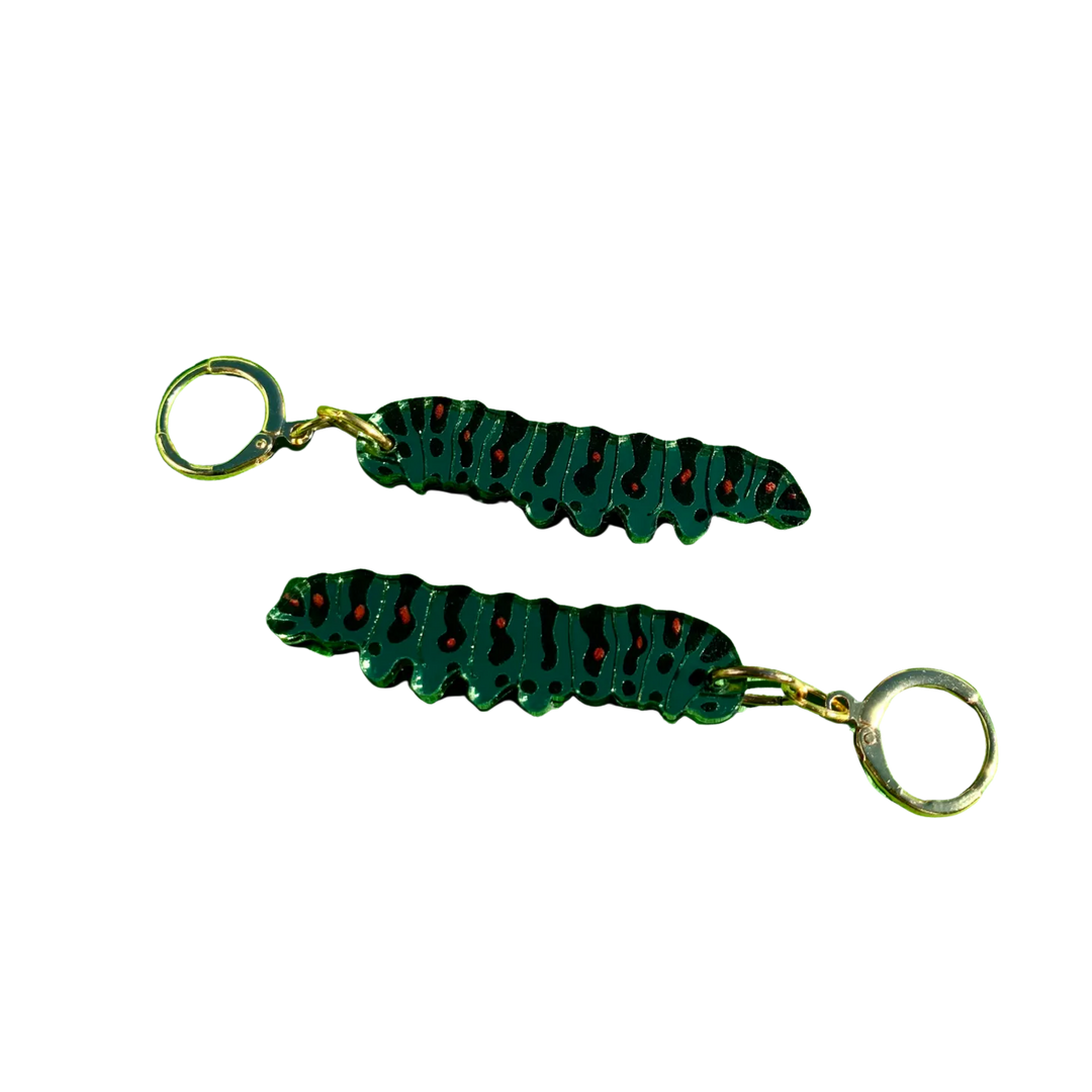 Caterpillar Earrings