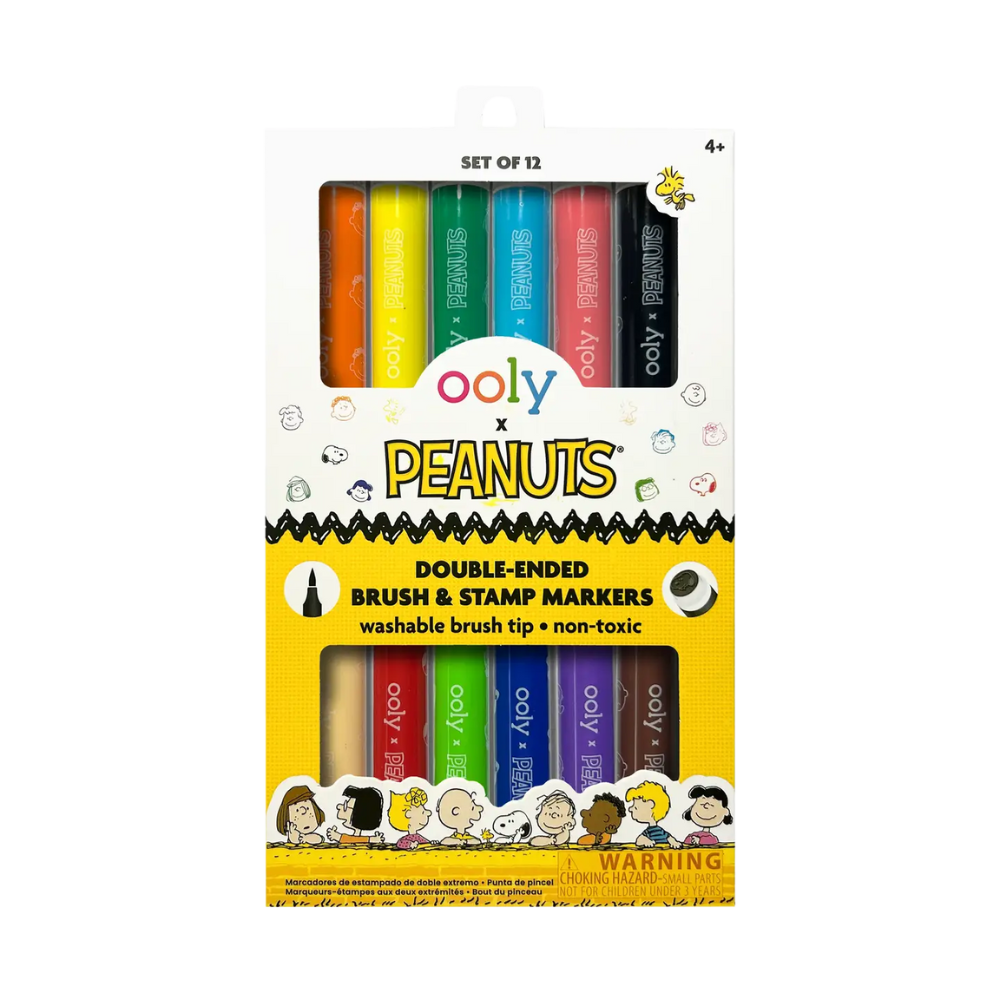 Double-Ended Brush & Stamp Markers - Snoopy