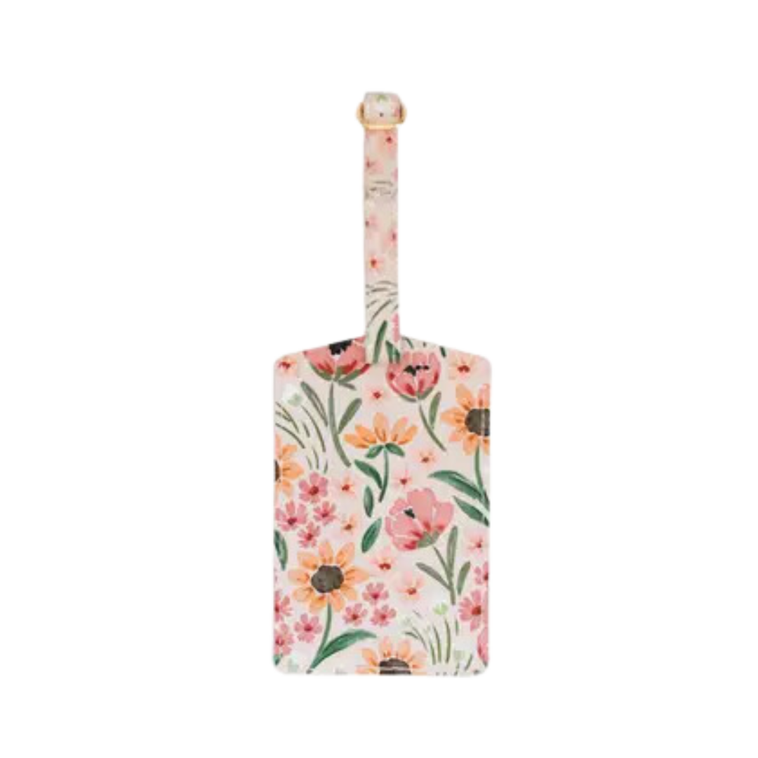 Sunny Poppies Luggage Tag