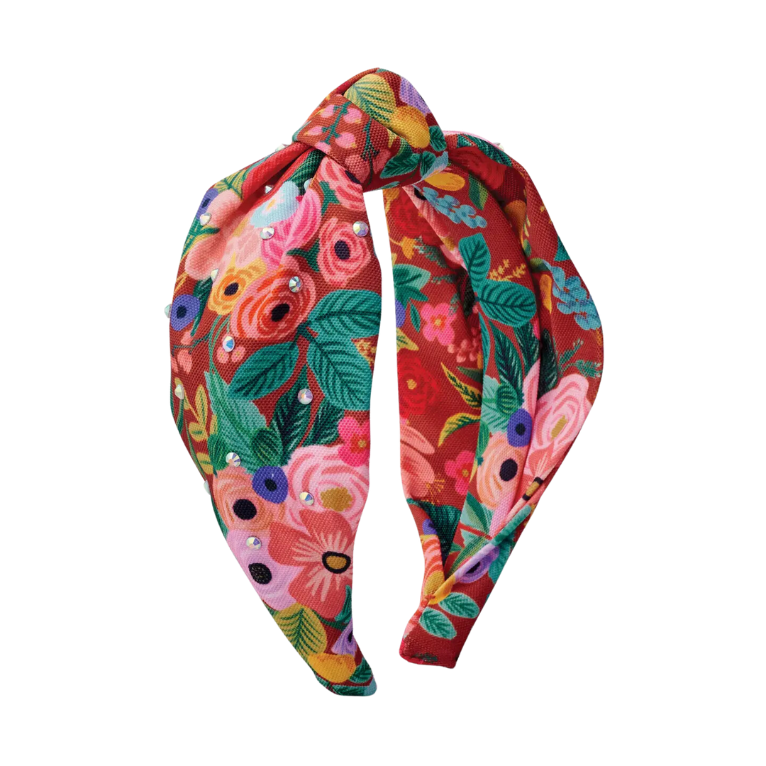 Garden Party Rust Embellished Headband