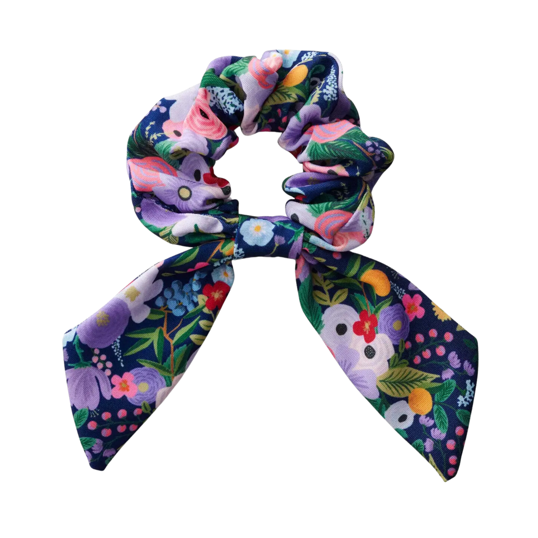 Garden Party Violet Scrunchie