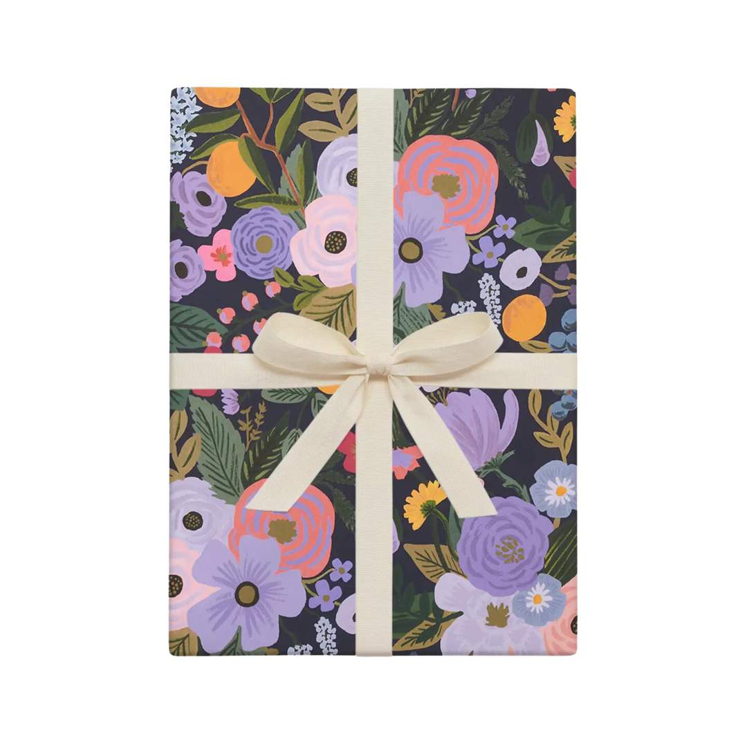 Garden Party Violet Wrapping Sheets