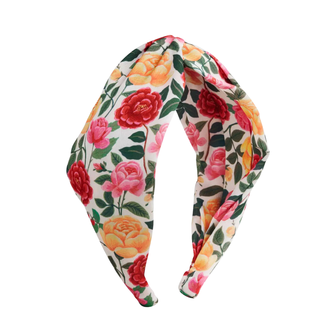 Roses Silky Twisted Headband