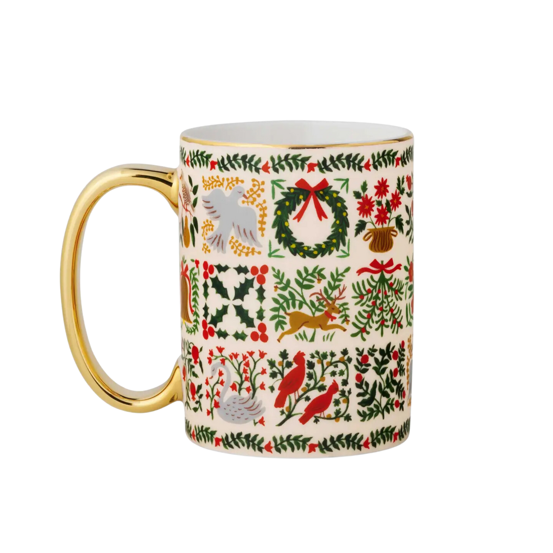 Christmastide Porcelain Mug