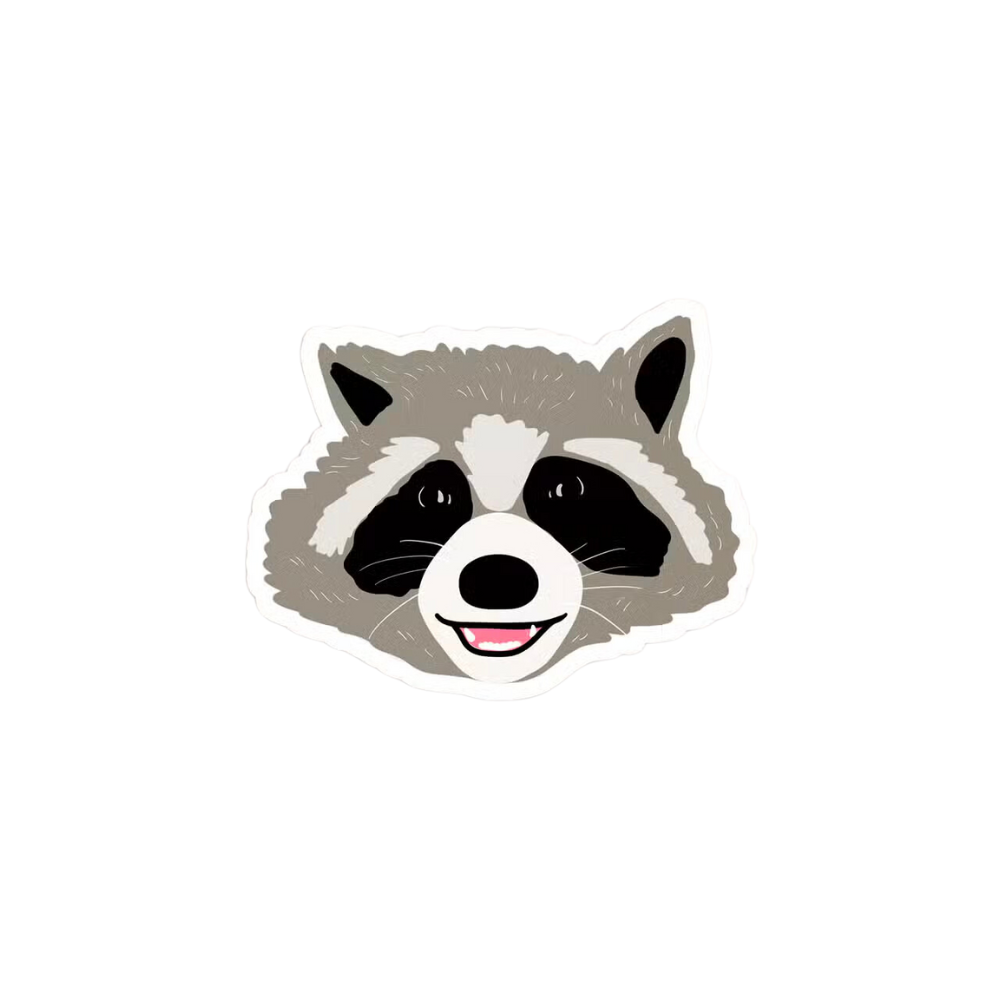 Raccoon Sticker
