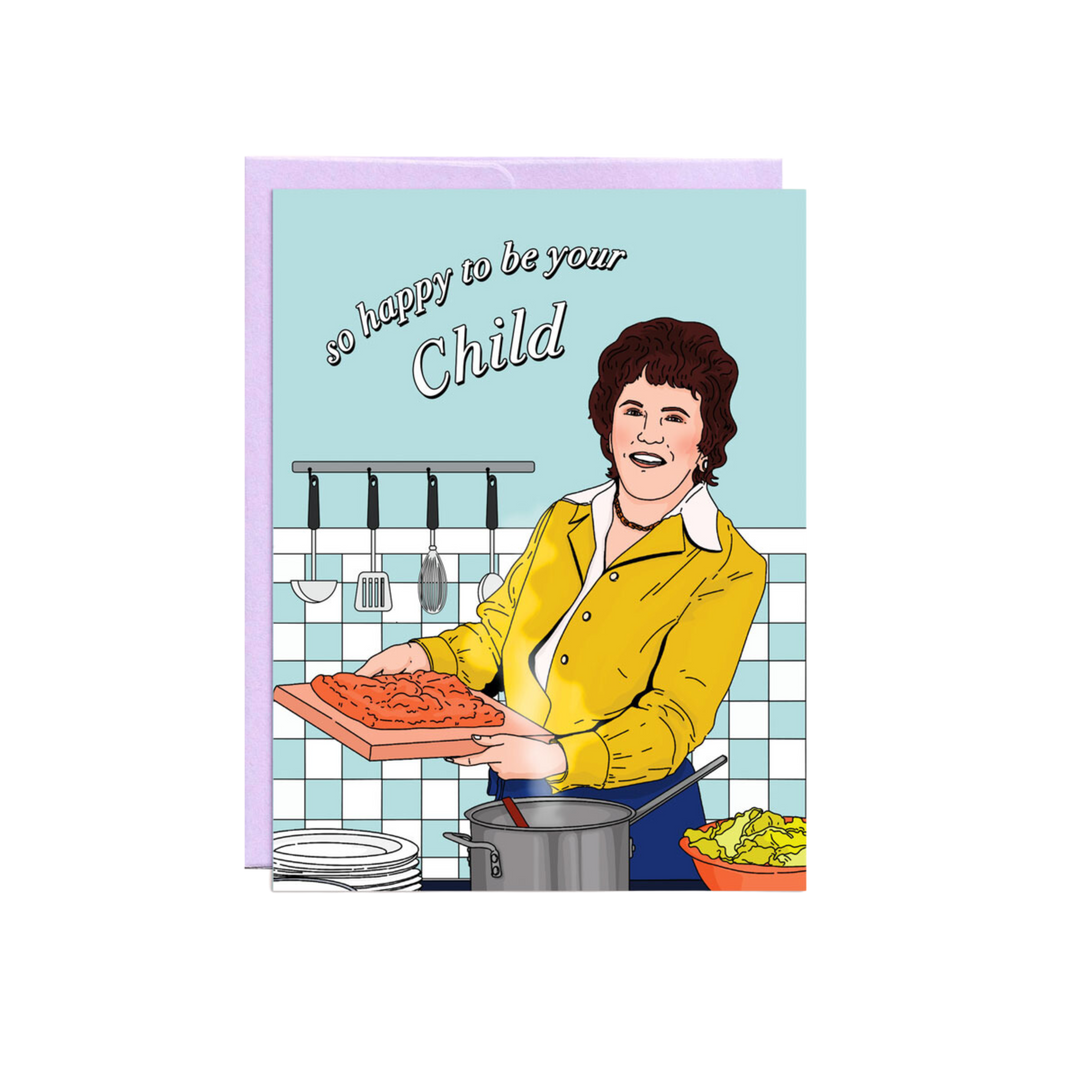 Happy To Be Ur Child | Mother's Day Card