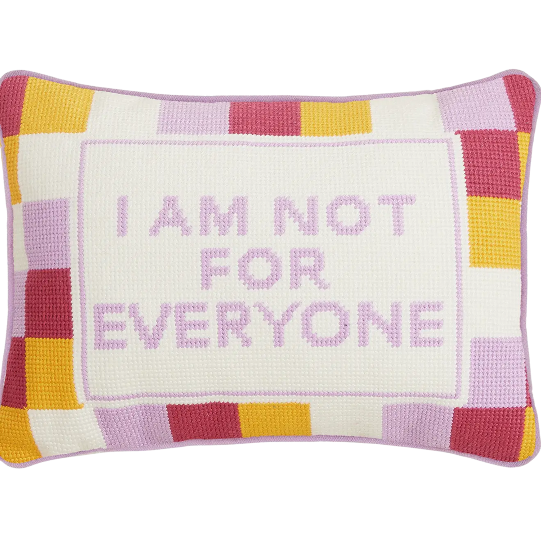 Not For Everyone Hook Pillow