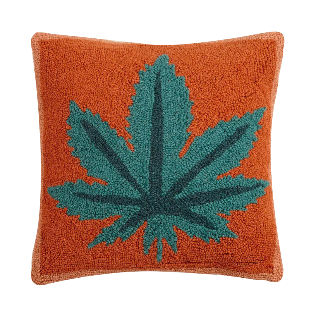 Mary Jane Hook Pillow - Orange