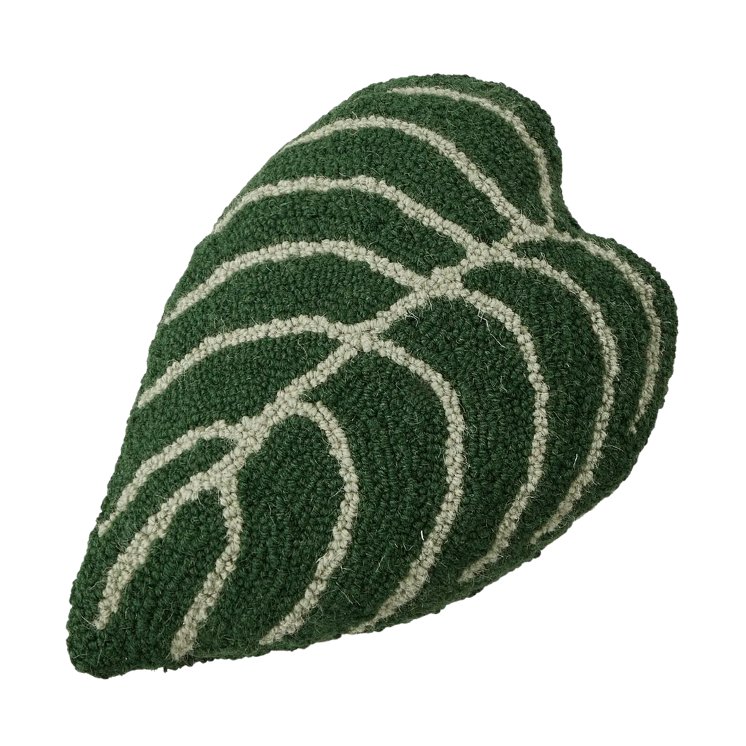 Shaped Elephant Ear Leaf Hook Pillow