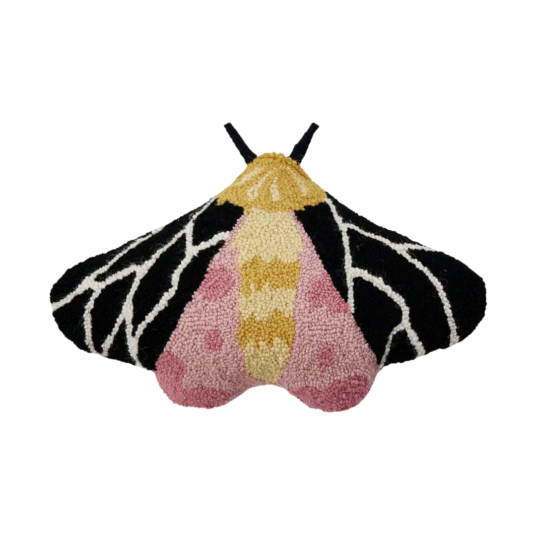 Shaped Moth Hook Pillow