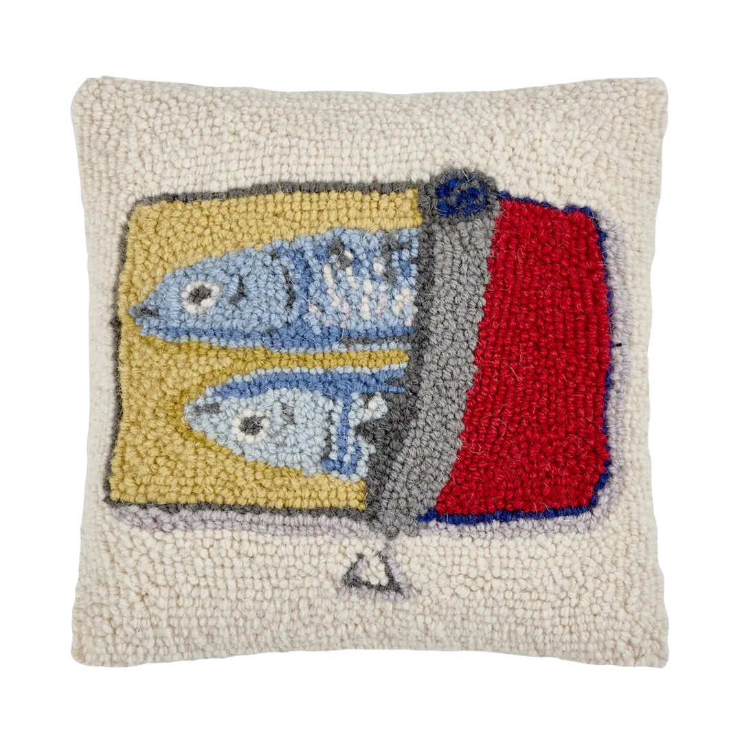 Sardines in a Can Hook Pillow