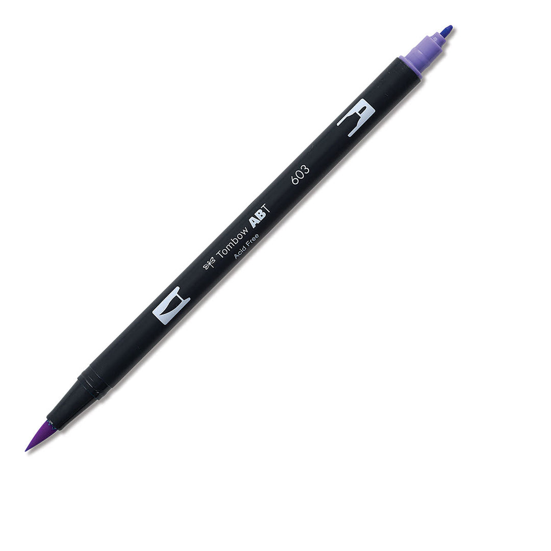 Dual Brush Pen Art Markers - 603 Periwinkle
