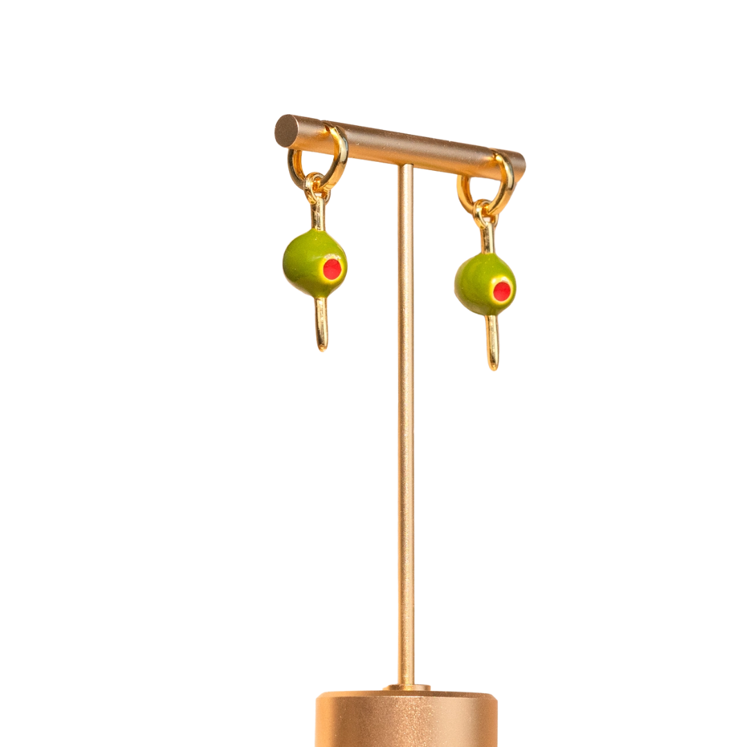 Make It Dirty Hoops - 18K Gold Plated