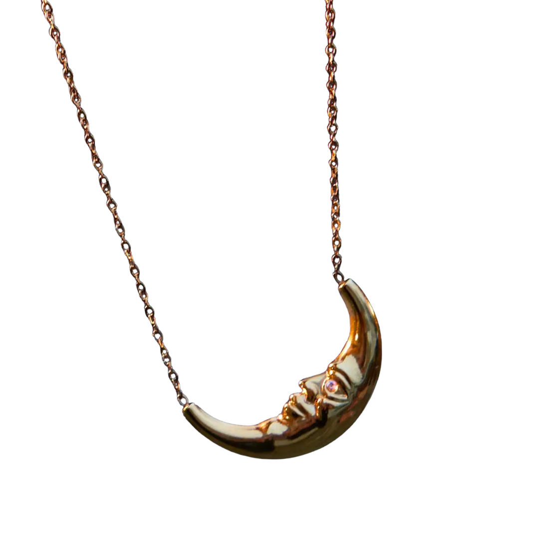 Moonstruck Necklace - 18K Gold Plated