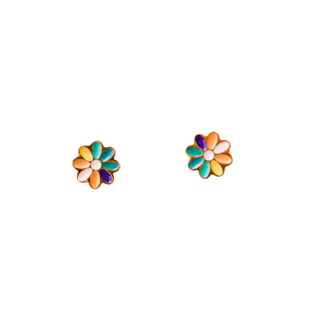 Rainbow Tiny Daisies