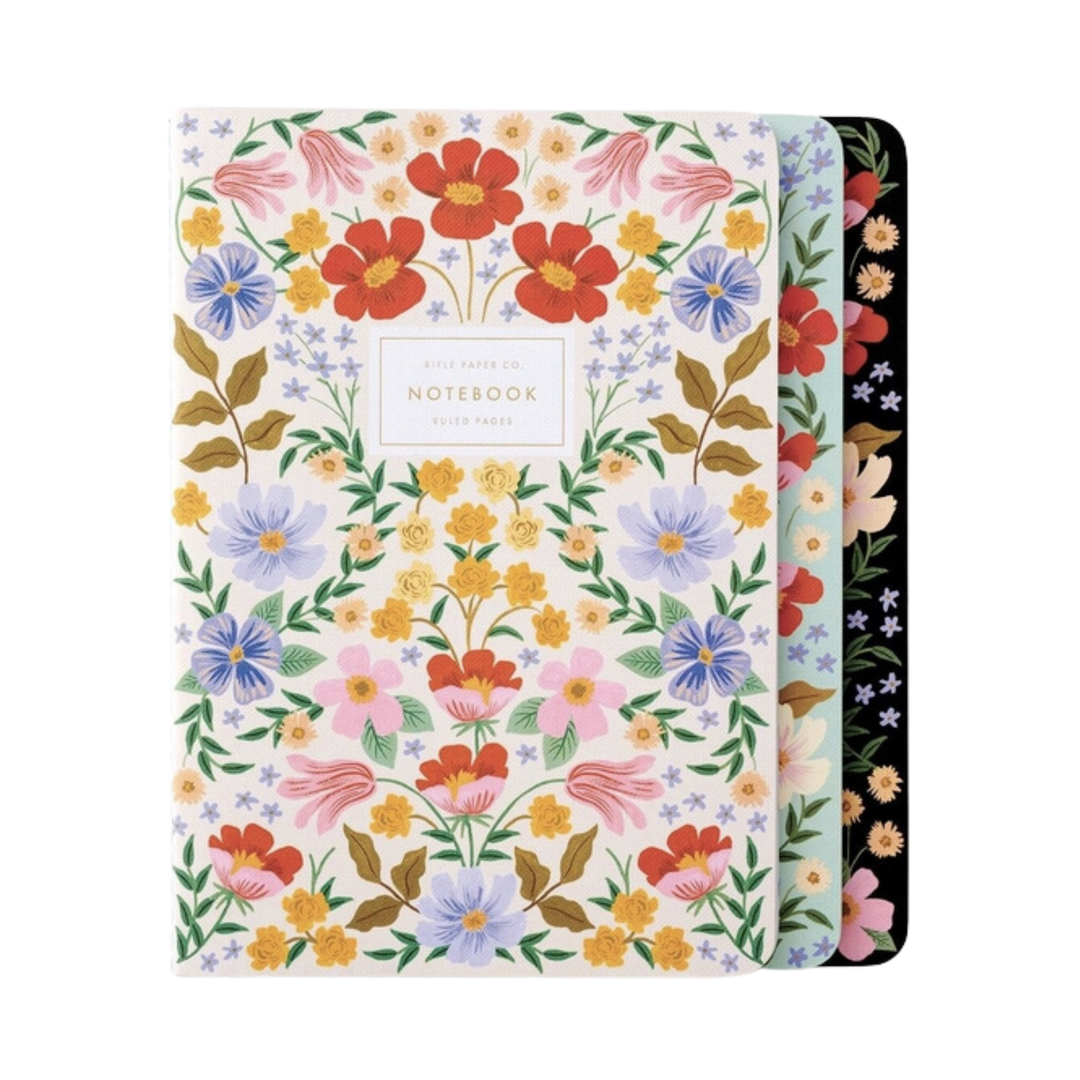 Assorted Set of 3 Bramble Notebooks