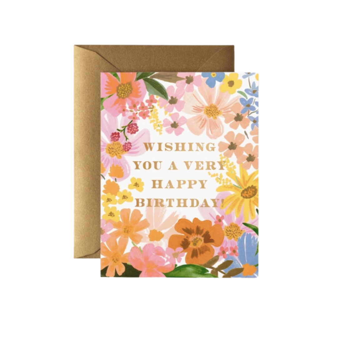 Marguerite Birthday Card