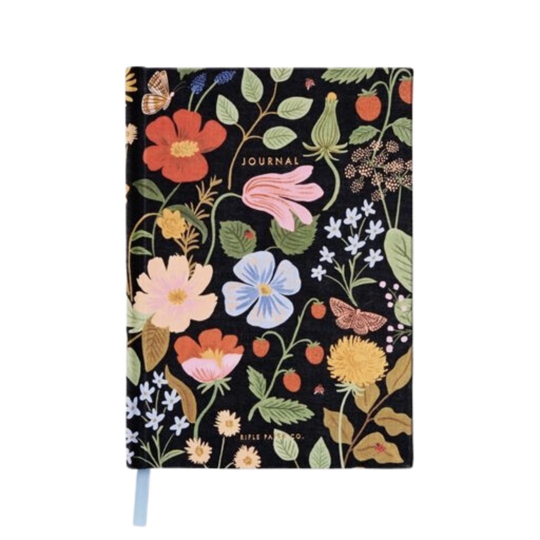 Strawberry Fields Fabric Journal
