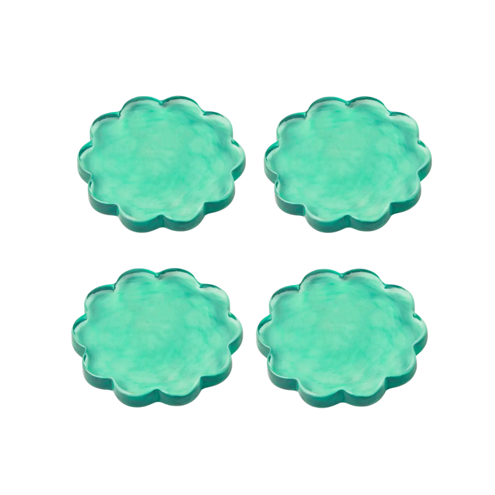 Daisy Glass Coaster - Set of 4