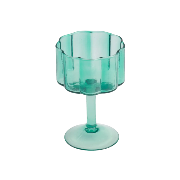 Daisy Wine Glass