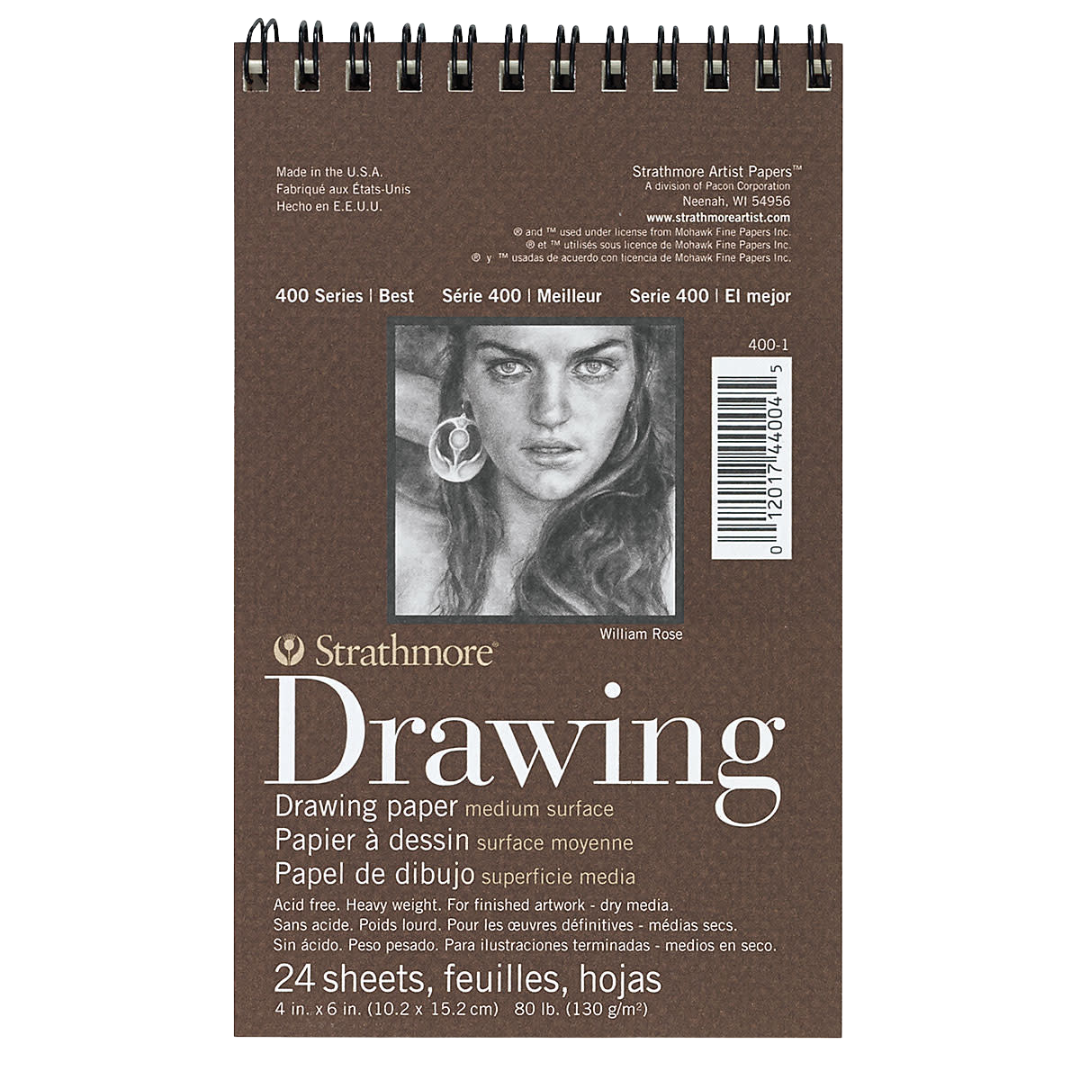 Drawing Medium 4x6 in. Strathmore Pad 400 Series