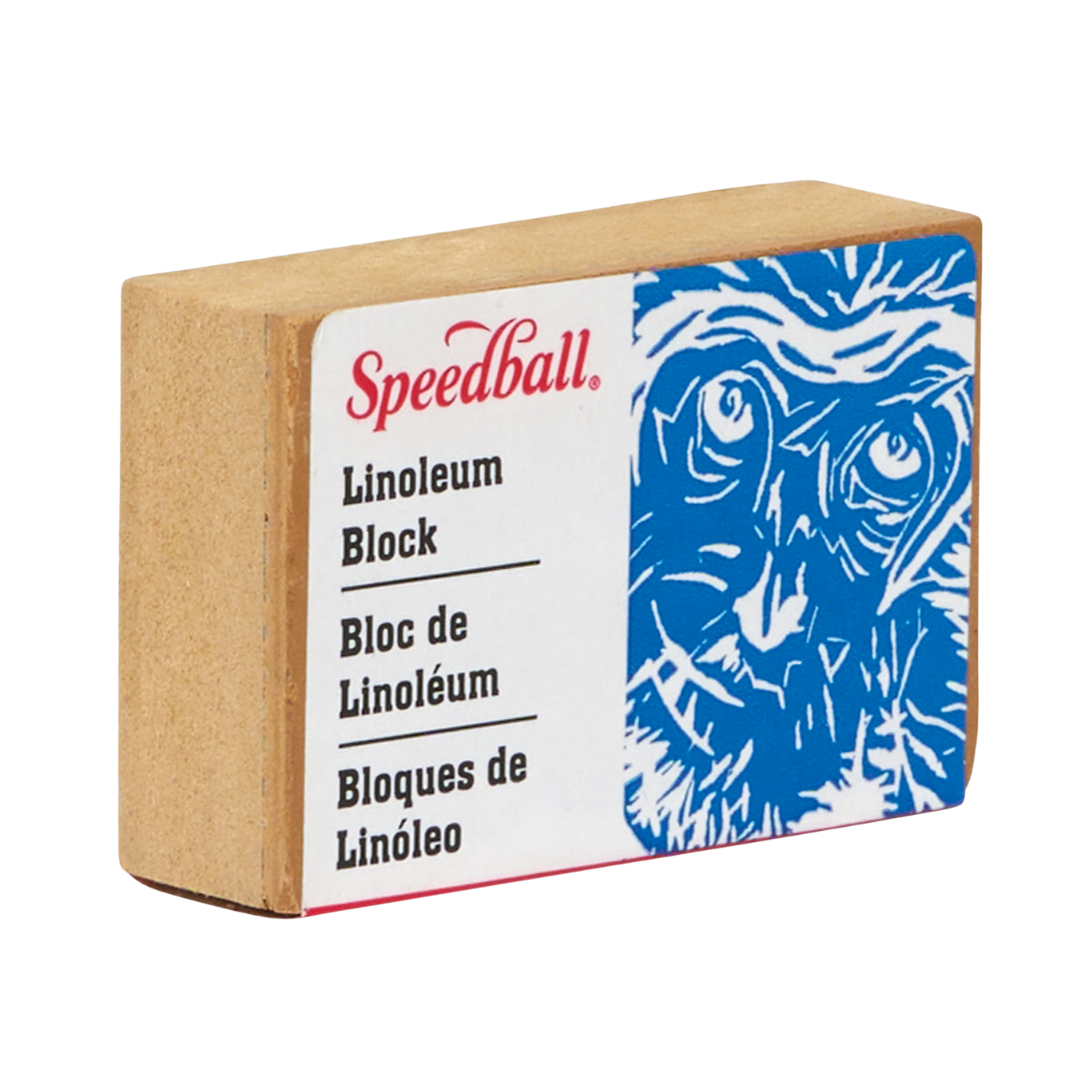 Linoleum Block Smokey Tan 2X3