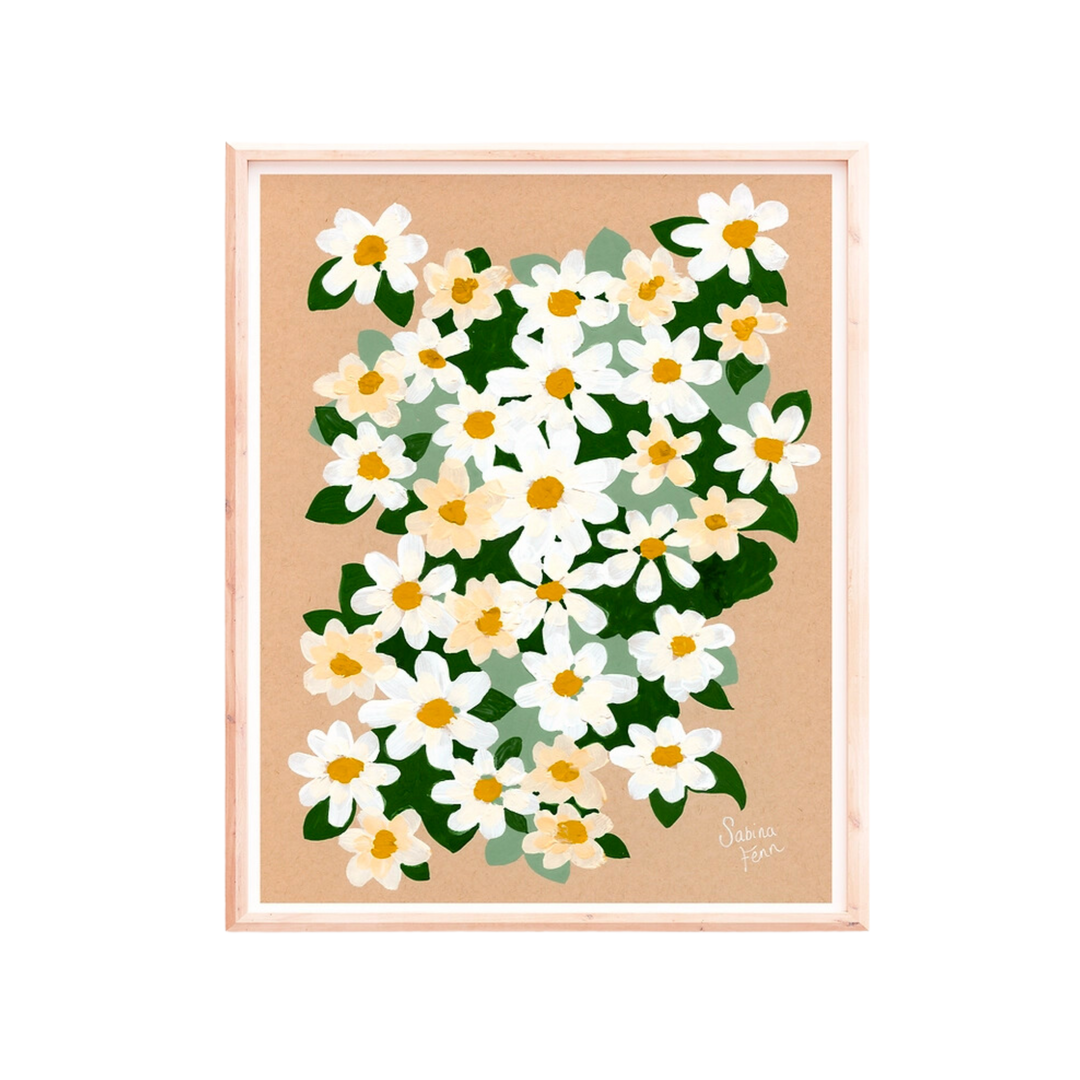 Field Daisies Art Print