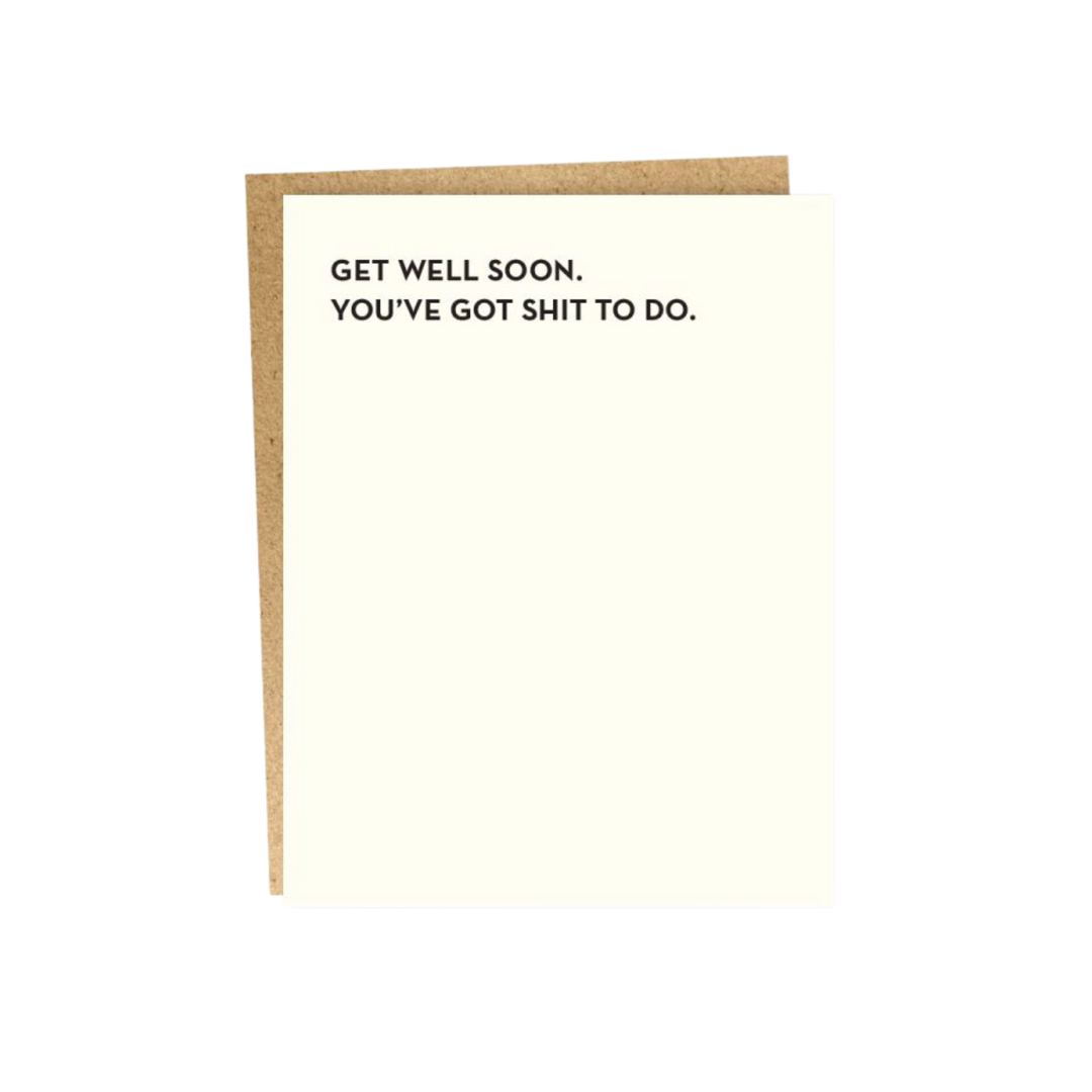 Get Well Soon Card