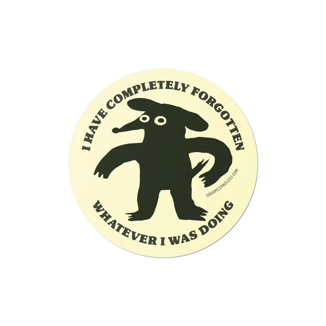 Completely Forgotten Sticker
