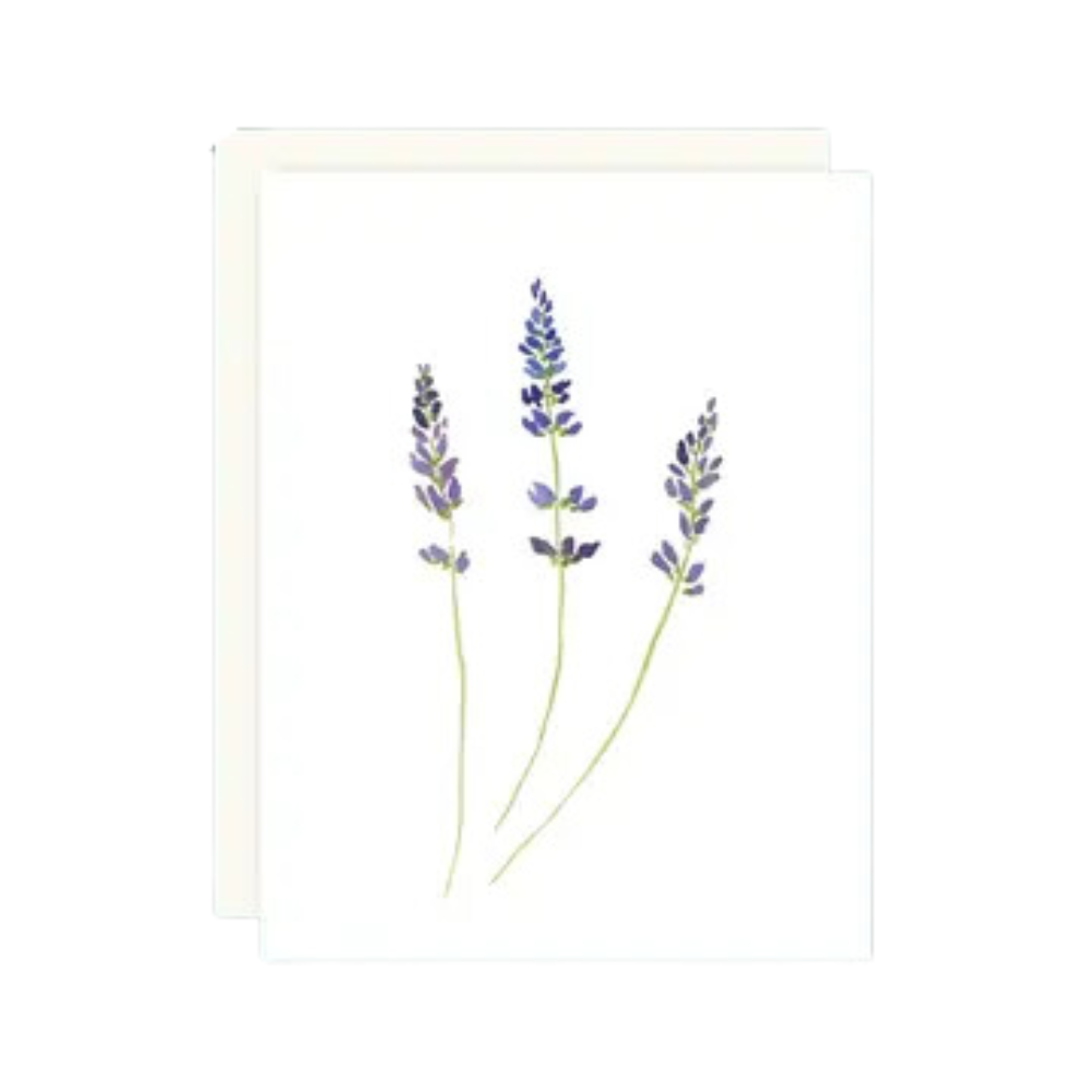 Lavender card