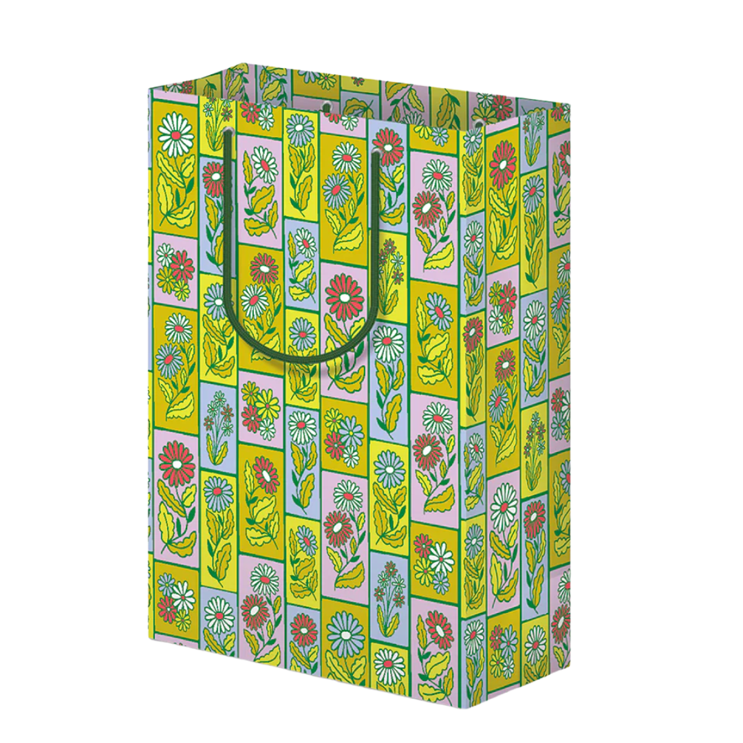 Box Floral Gift Bag