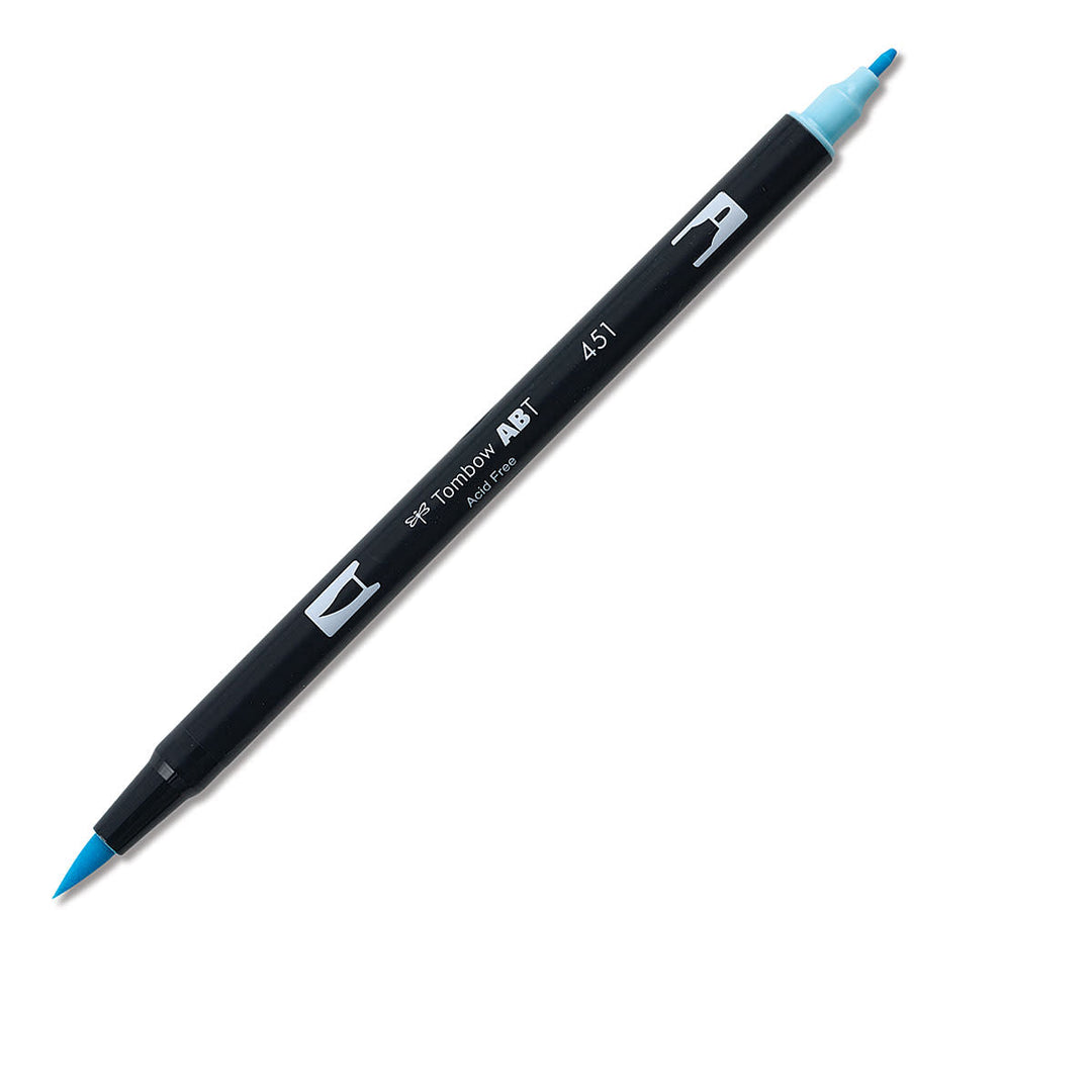 Dual Brush Pen Art Markers - 451 Sky Blue