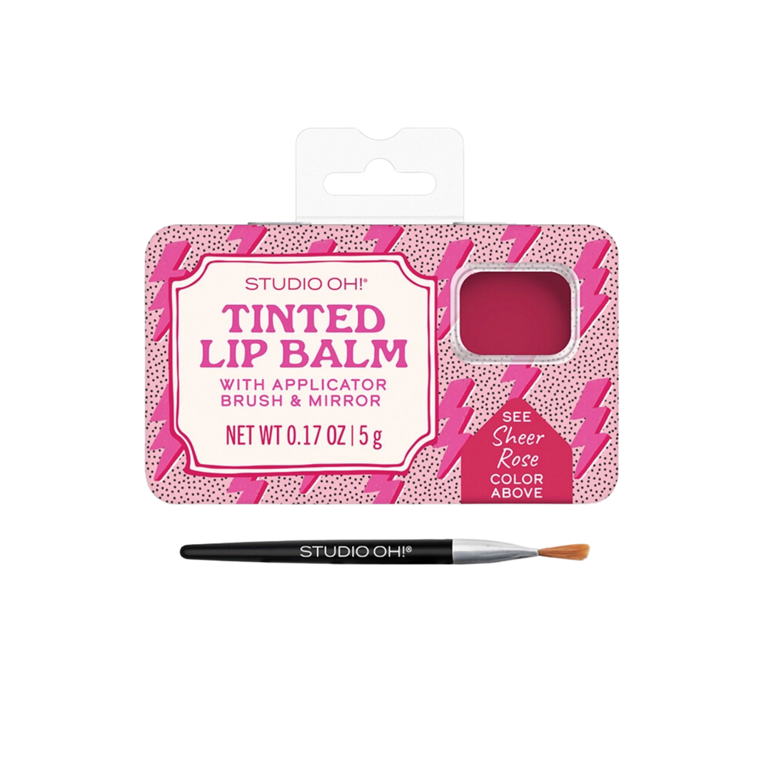 Charged Up Tinted Lip Balm & Brush Set