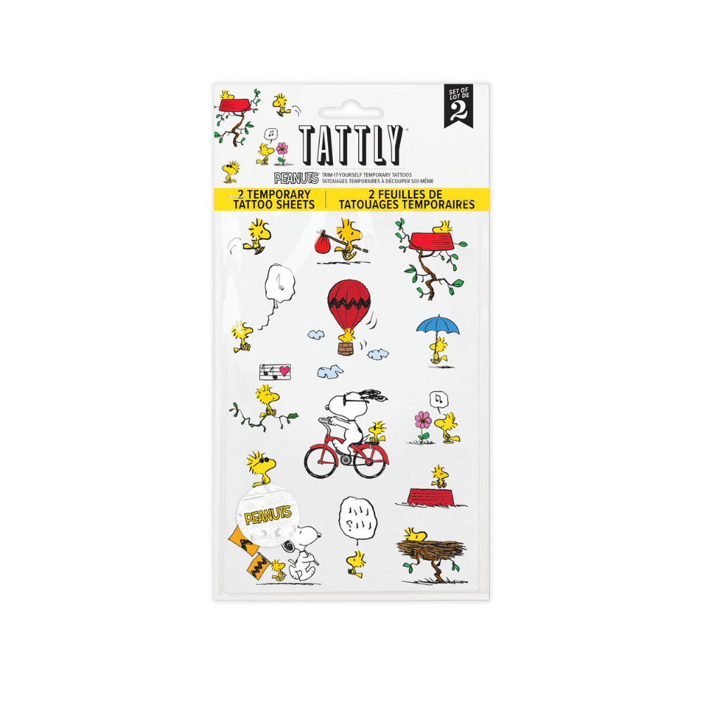 Woodstock Tattoo Sheet