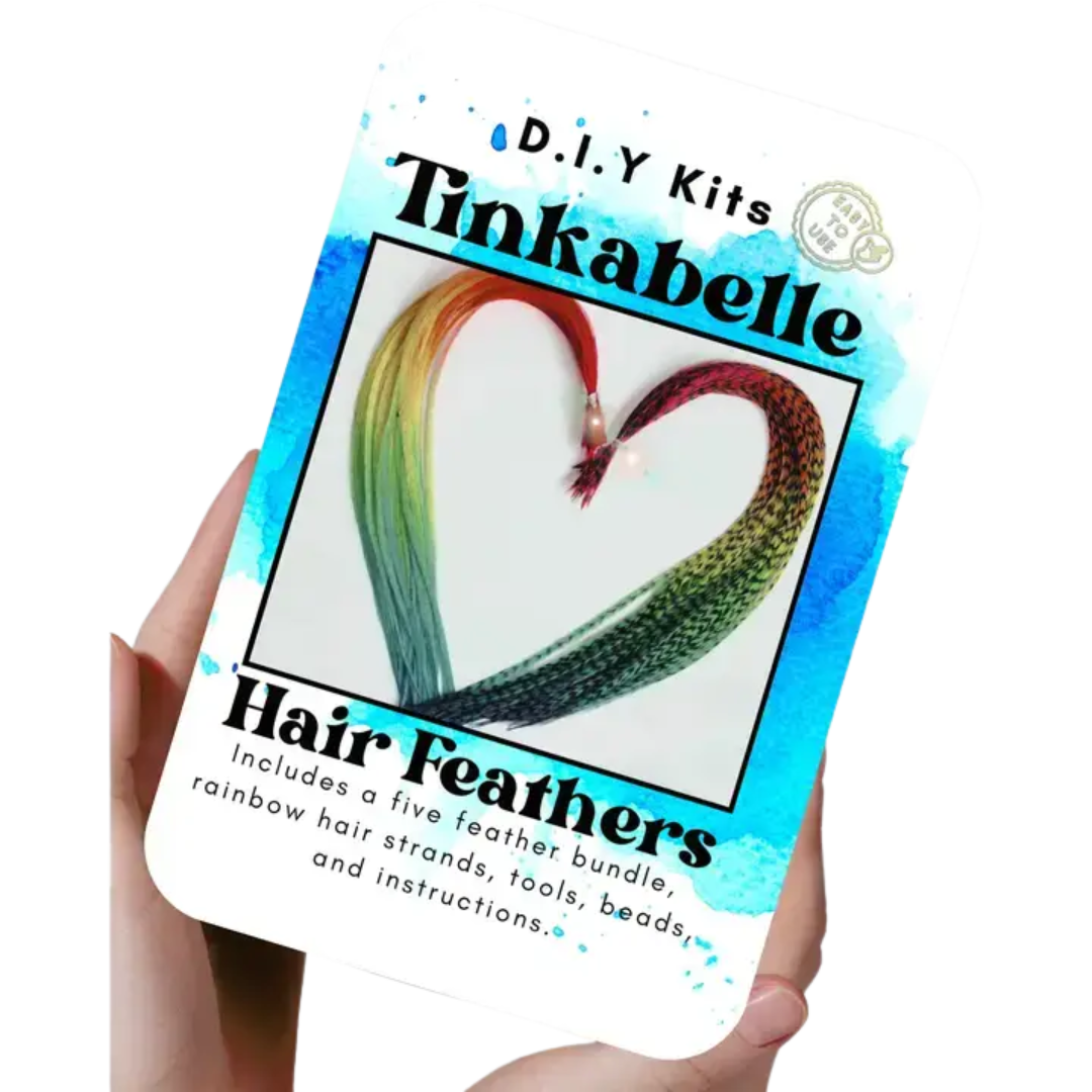Hair Feathers - Diy Hair Feather Kit