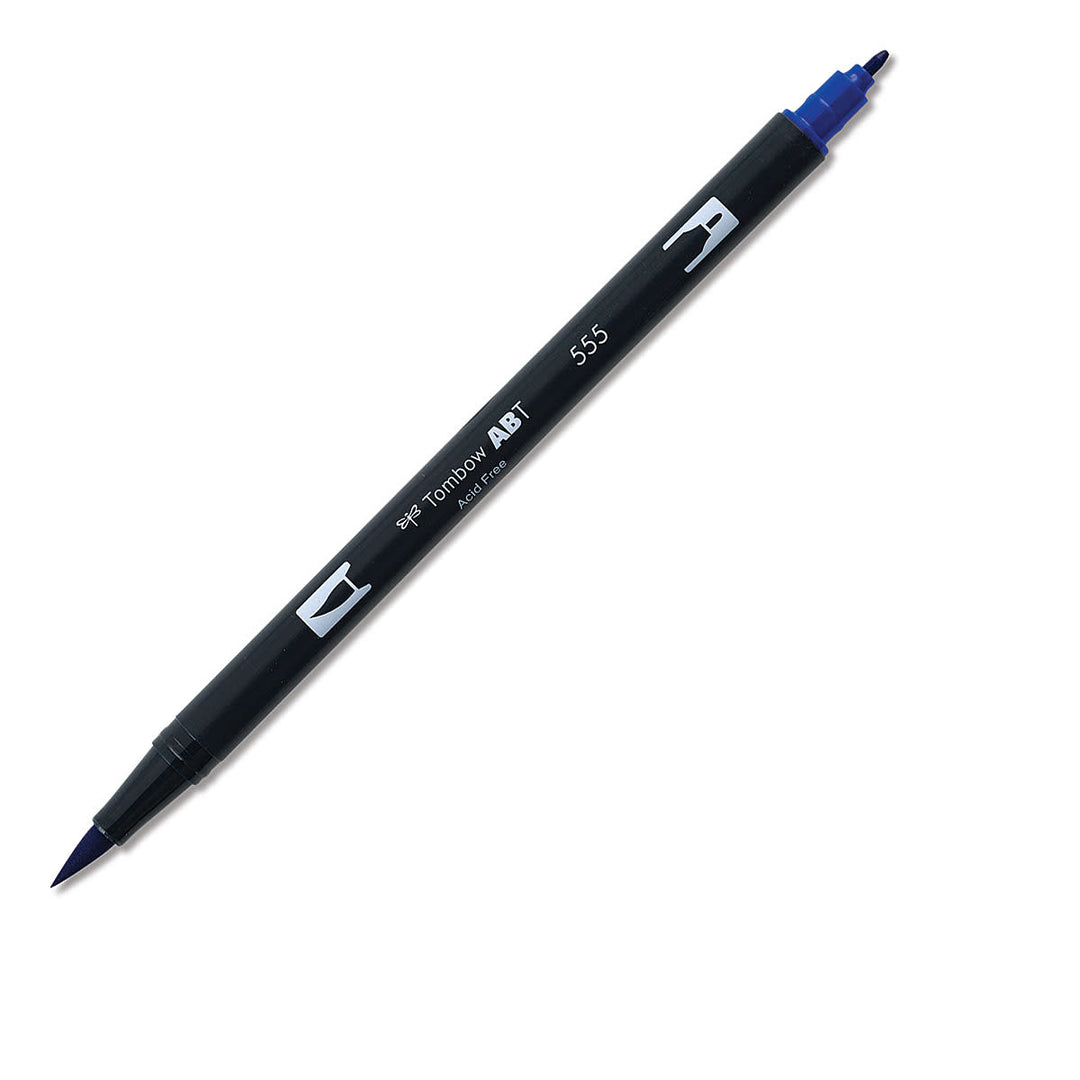 Dual Brush Pen Art Markers - 555 Ultramarine