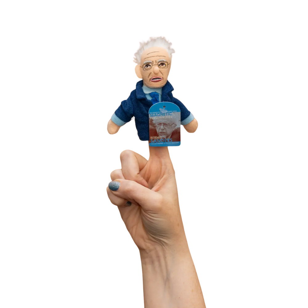 Bernie Sanders Finger Puppet