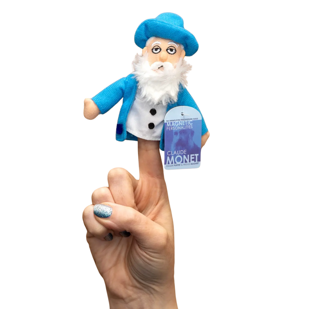 Claude Monet Finger Puppet