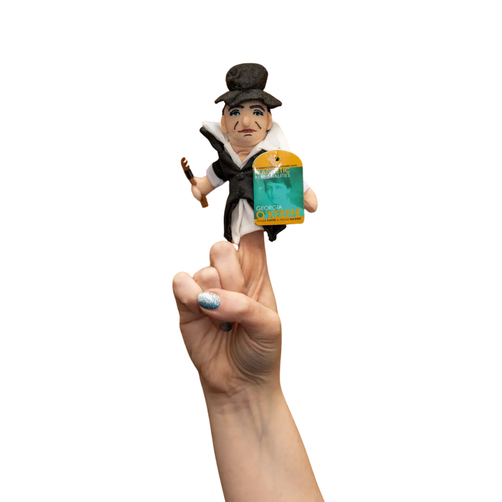 Georgia O'keeffe Finger Puppet