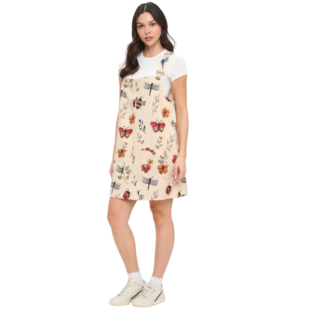 Floral Flutter & Buzz Print Skirtalls