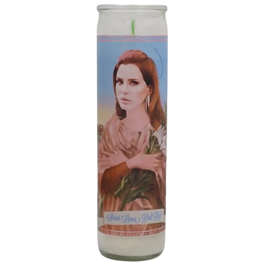 Lana Del Rey Devotional Prayer Saint Candle