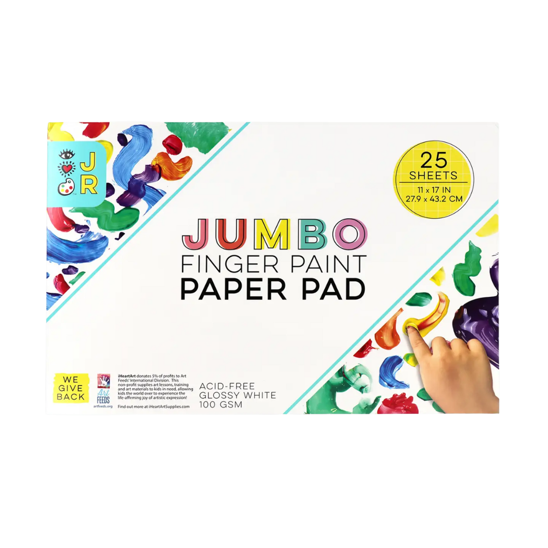 Iheartart Jr Jumbo Fingerpaint Pad
