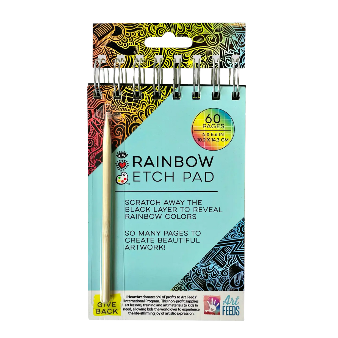 Iheartart Rainbow Etch Pad