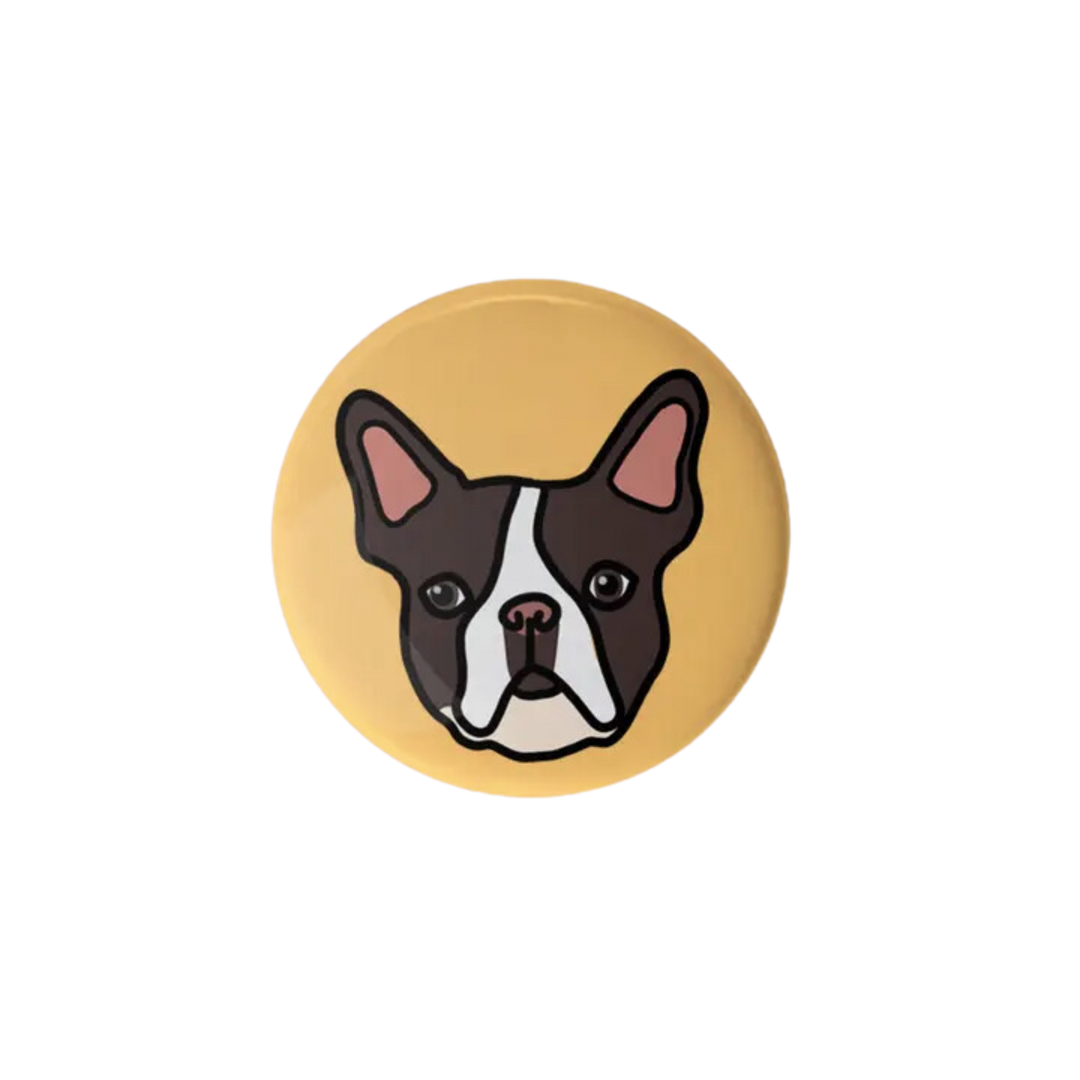 Boston Terrier Pinback Button