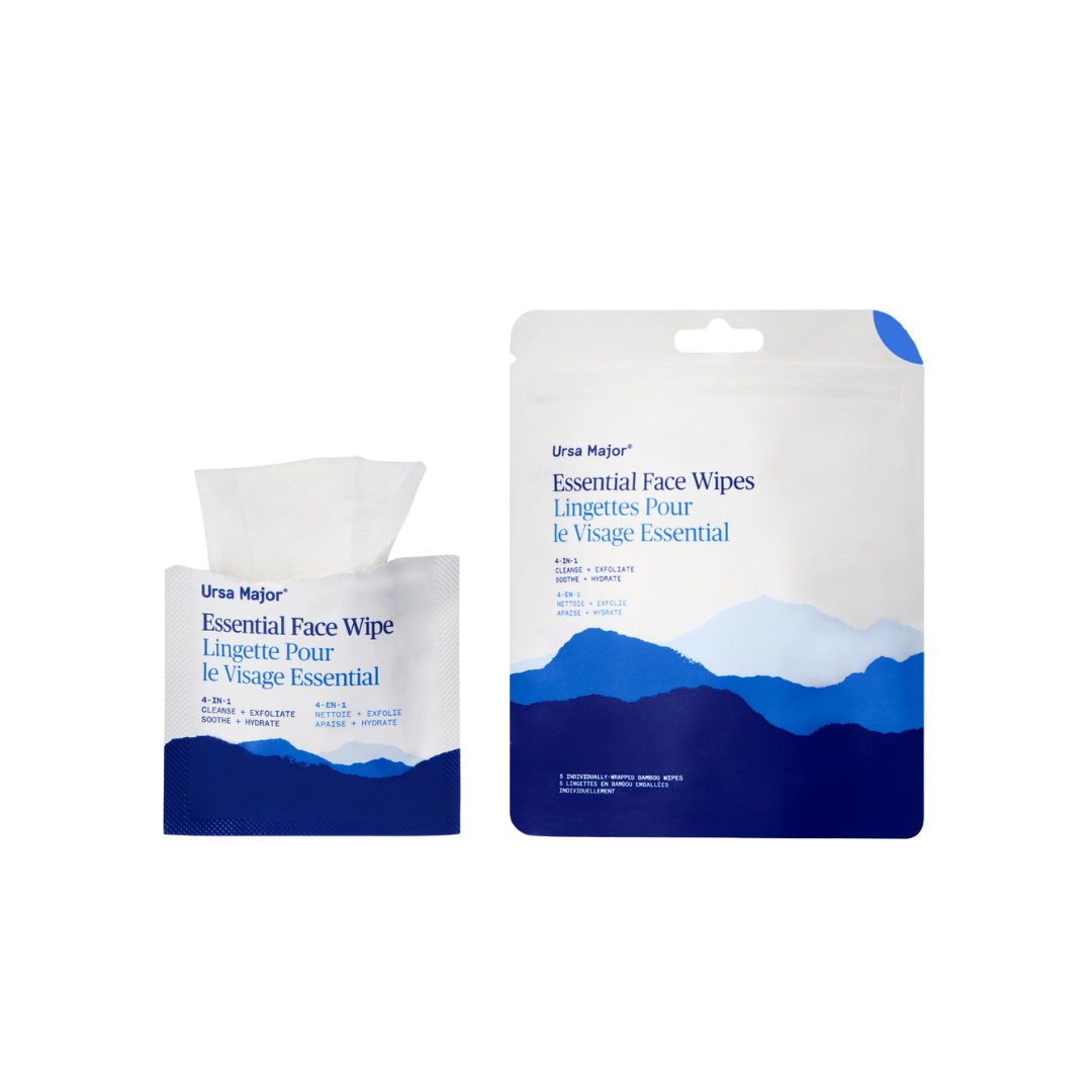 Essential Face Wipes, 5 Ct Box