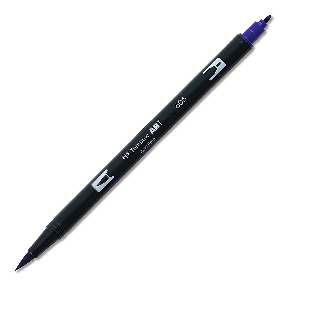 Dual Brush Pen Art Markers - 606 Violet