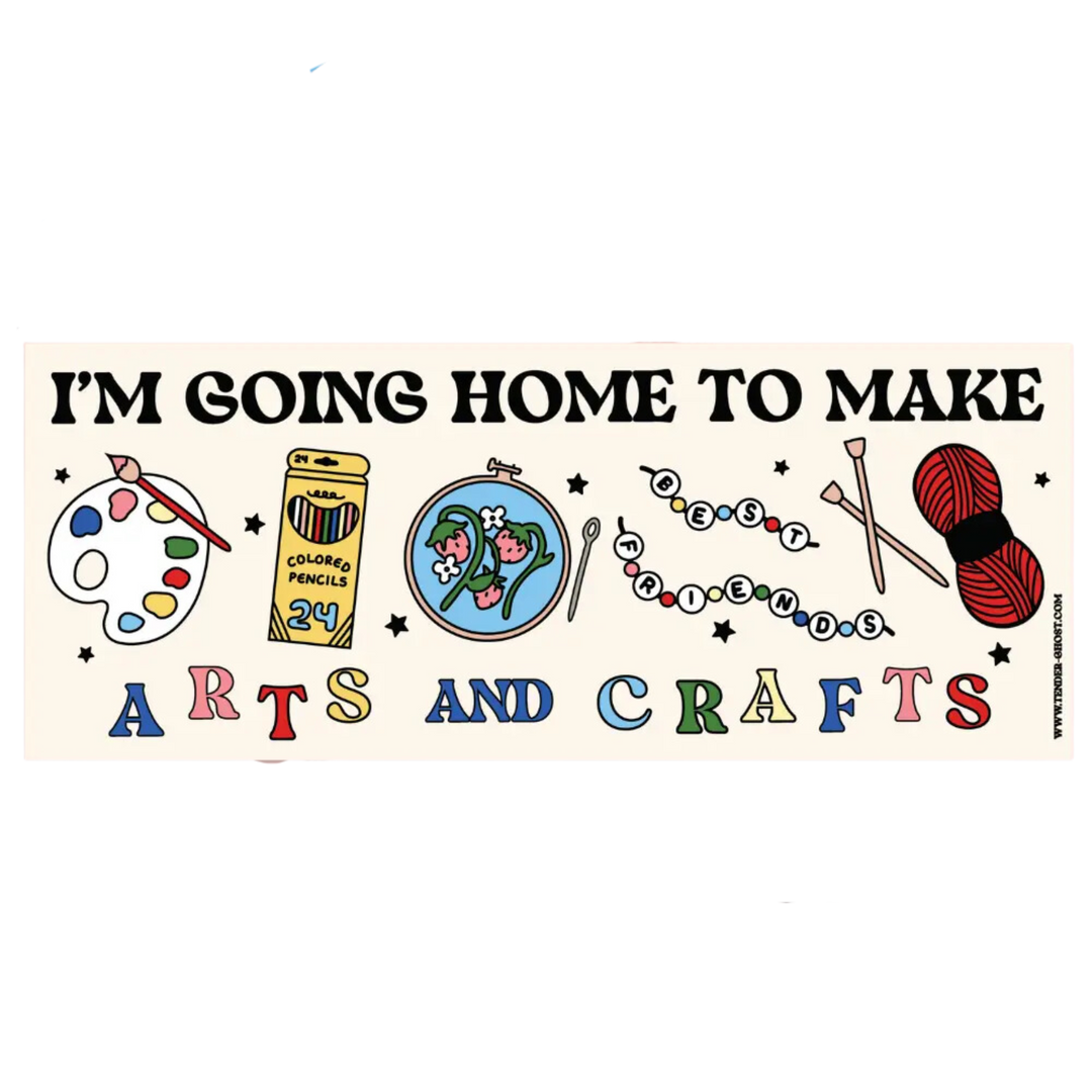 Arts and Crafts Bumper Magnet