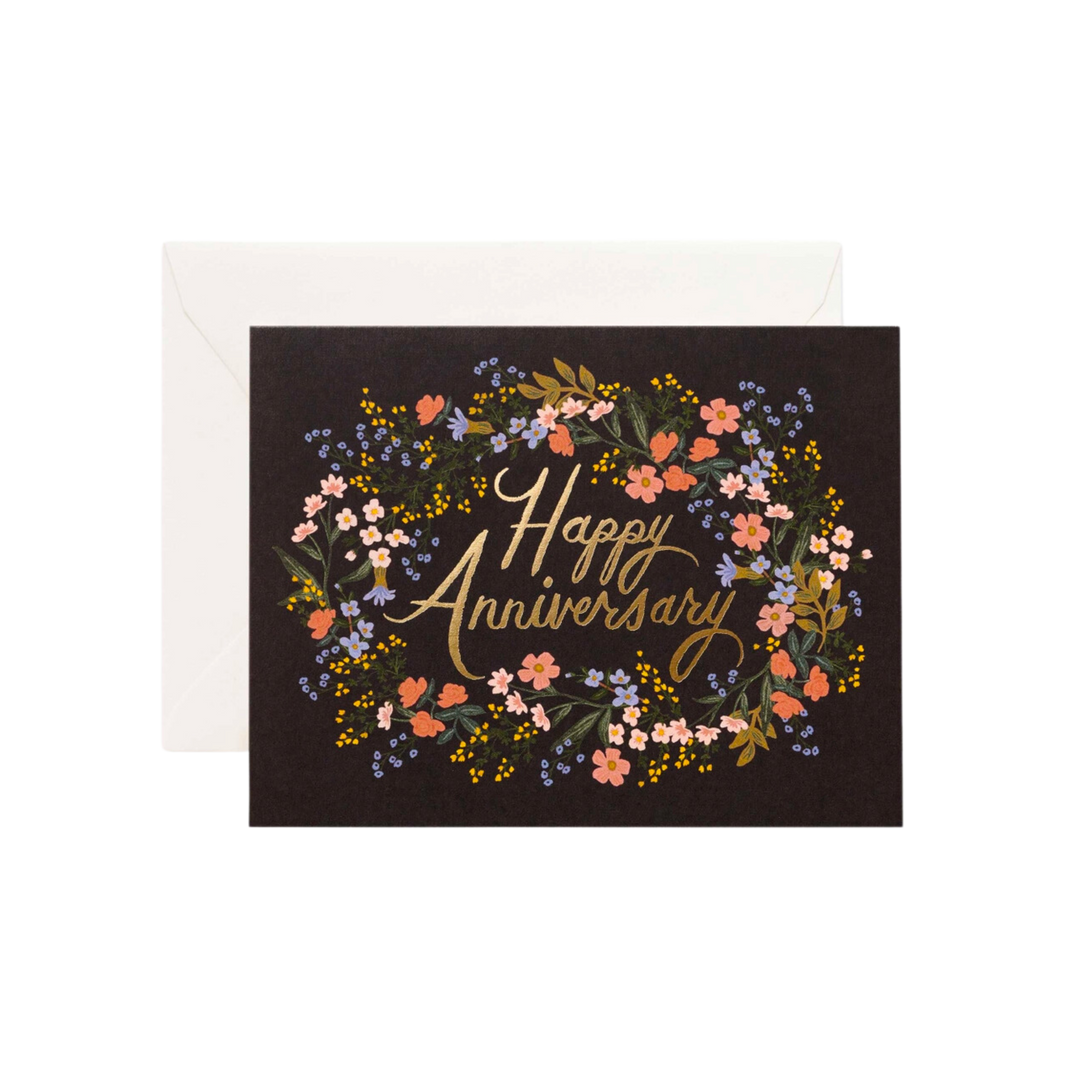 Anniversary Wreath Card