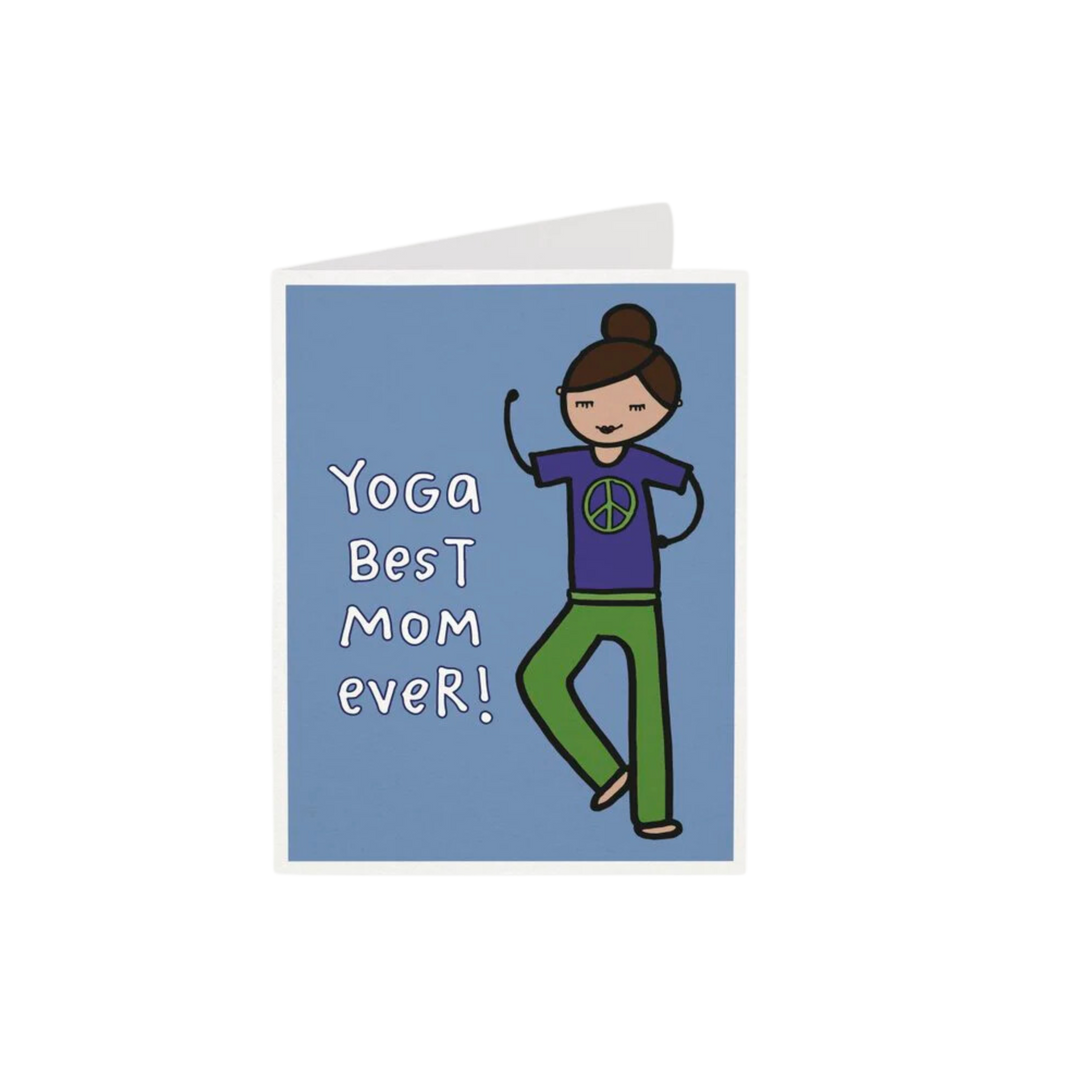 Yoga Best Mom Ever! Card